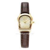 AIGNER MOLISE II AGW.282004.C Brown Gold Leather Strap Swiss Made